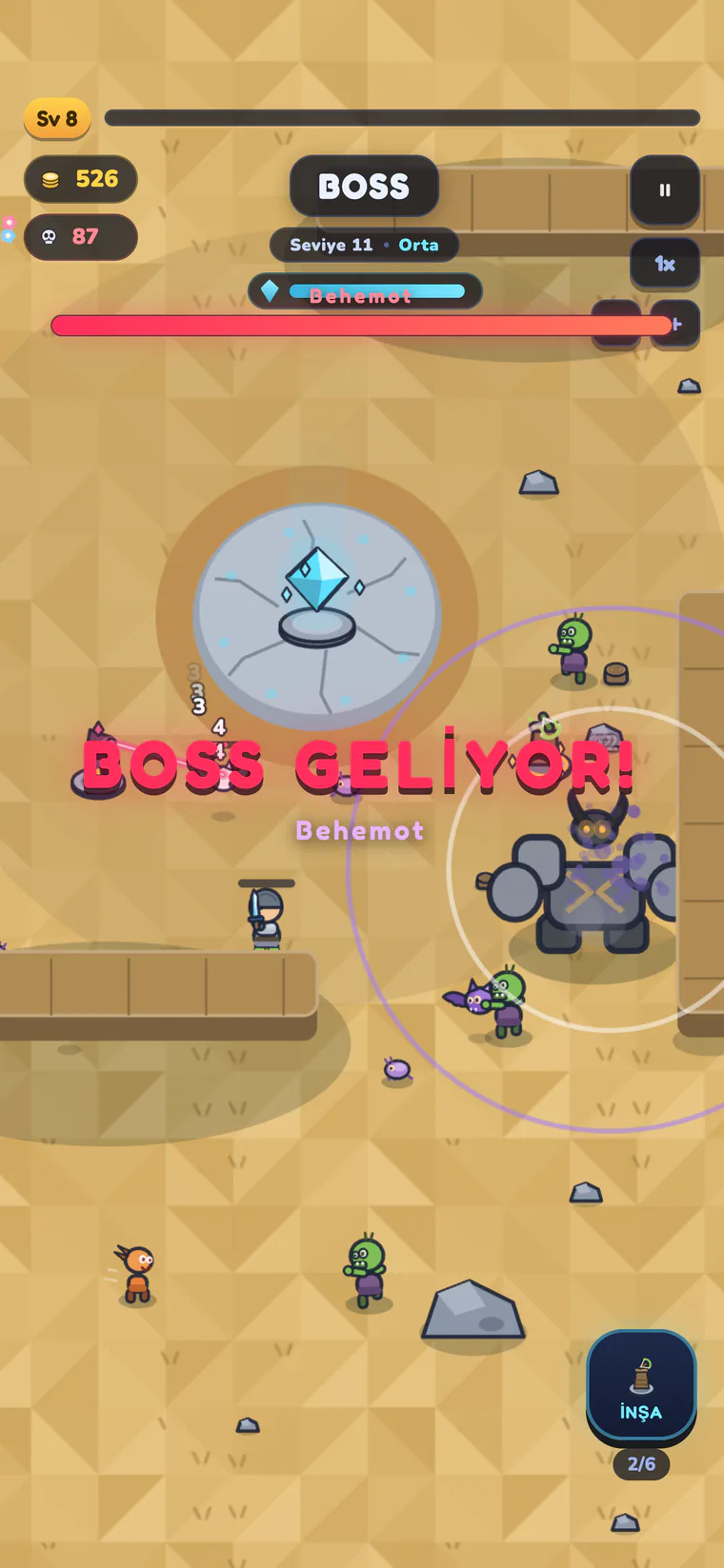 Boss geliyor uyarısı: Behemot arenaya giriyor